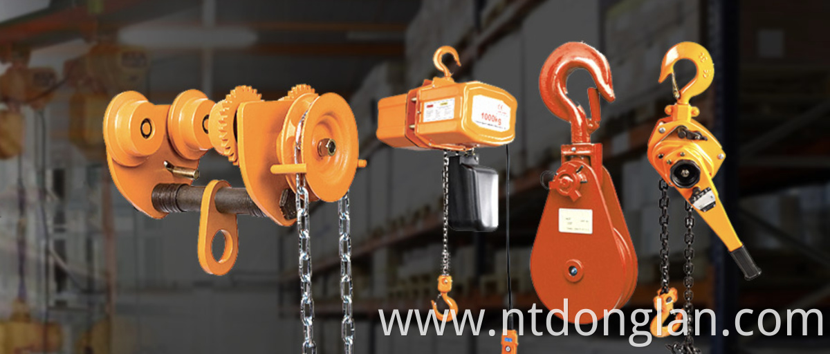 High Efficient Electric Chain Hoist0.25ton-5tonWire Rope Hoist